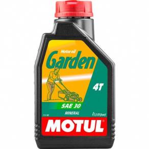 Масло для газонокосилки, мотокультиватора Motul Garden 4T SAE 30 (SG), 1л.
