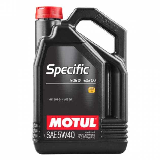 Моторное масло Motul Specific VW 502 00 505 00 505 01 5W40 (C3)