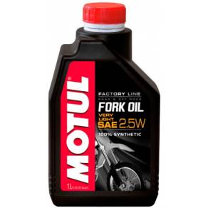 Вилочное масло Motul Fork Oil Factory Line Very Light 2.5W, 1л.
