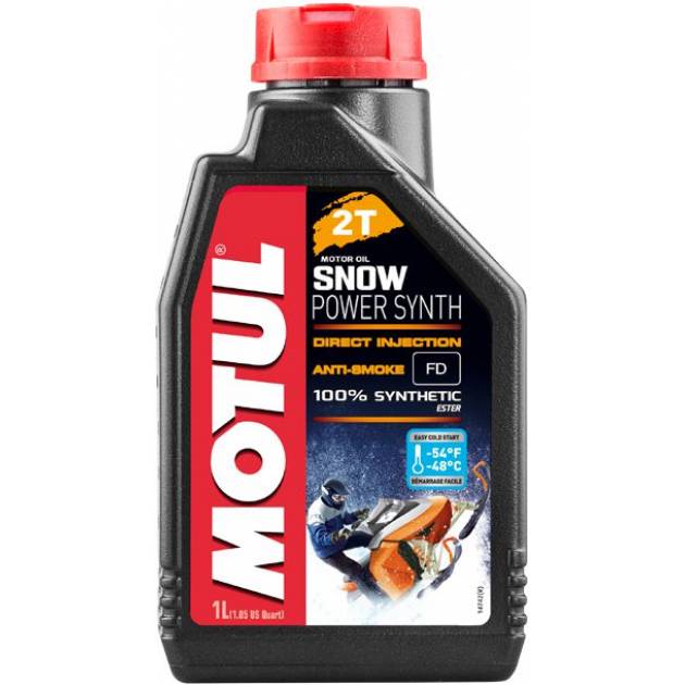 Масло для снегоходов Motul Snowpower Synth 2T (TC/FD)