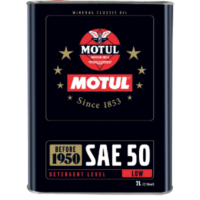 Моторное масло Motul Classic Oil SAE 50 Historic, 2л.
