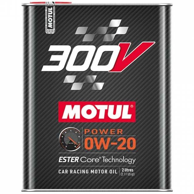 Моторное масло Motul Power 300V 0W-20 Racing
