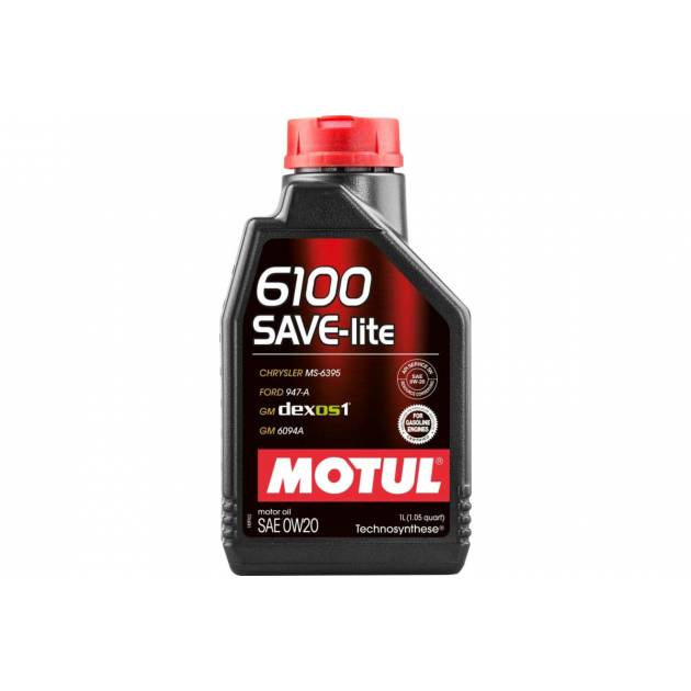 Моторное масло MOTUL 6100 SAVE-LITE 0W20