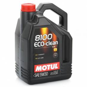 Моторное масло Motul 8100 ECO-clean 5W30 C2 / SN, 5л.