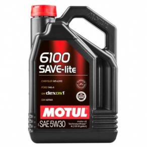 Моторное масло Motul 6100 SAVE-lite 5W30 (SN/GF-5), 4л.