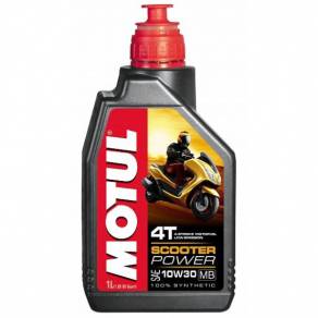 Масло Motul Scooter Power 4T MB 10W-30 (SN/MB), 1л.
