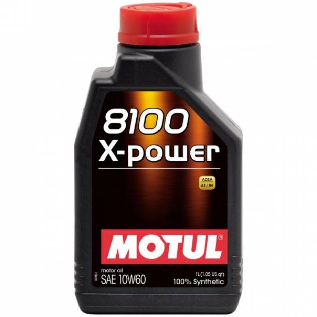 Моторное масло Motul 8100 X-power 10W60 (A3/SN)