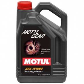 Трансмиссионное масло Motul Motylgear 75W80 (GL4/GL5), 5л.
