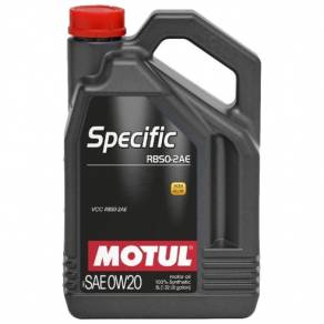 Моторное масло Motul Specific RBS0-2AE 0W20 С5, 5л.