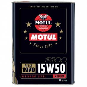 Моторное масло Motul Classic Oil 2100 15W50 Historic, 2л.
